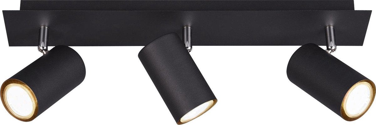 Trio marley - spot - black matt - excl. 3x gu10 3w