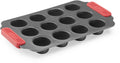 Lékué bakvorm - 12 mini muffins - anti-aanbak - grey