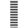 VidaXL zebra roller blind 40x150 cm fabric width 35.9 cm black