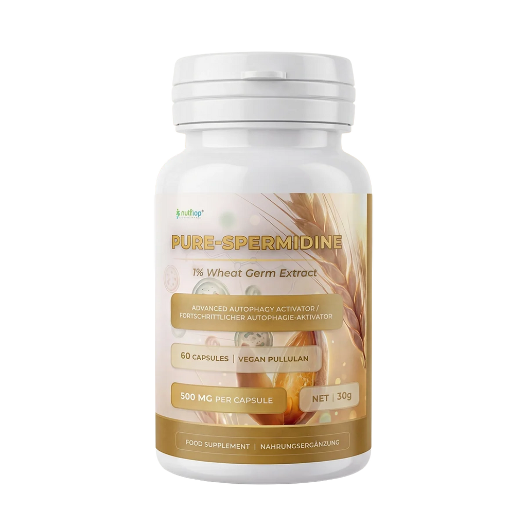 Nutriop® Pure Spermidine 10mg — Advanced Autophagy Activator (60 Capsules)