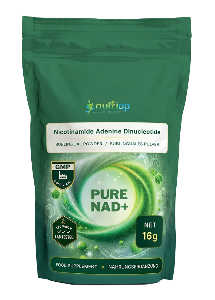 Nutriop® Pure NAD+ Sublingual Powder - Direct Cellular Fuel (16g)
