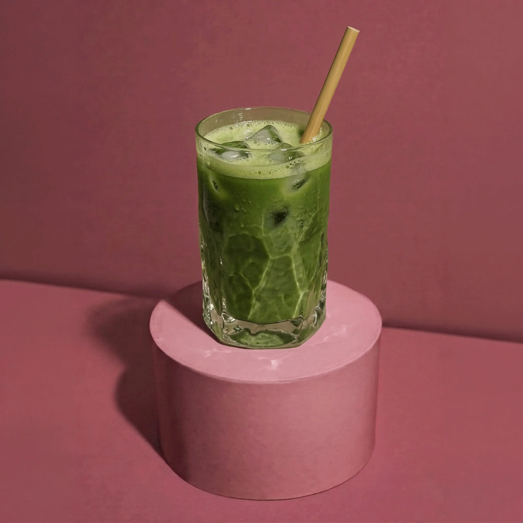 Erdbeer Matcha Pulver