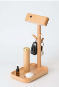 Magnetic Solid Wood Rechargeable Induction Light