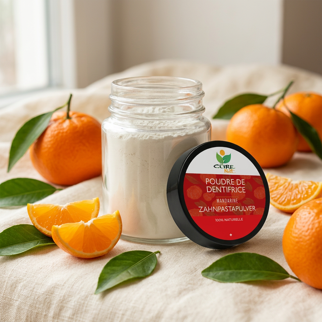 Poudre de Dentifrice Mandarine