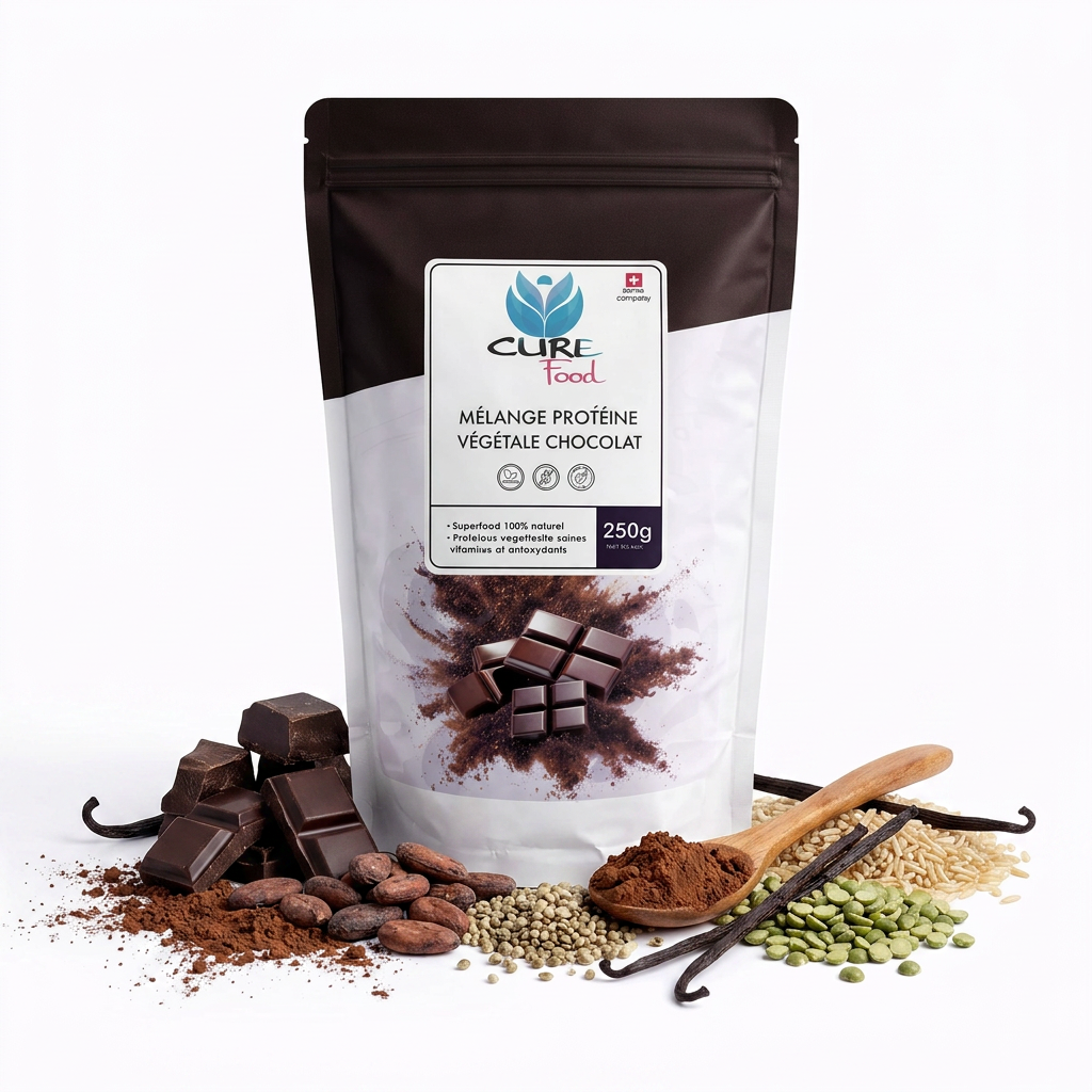 Mélange Protéine Végétale Chocolat