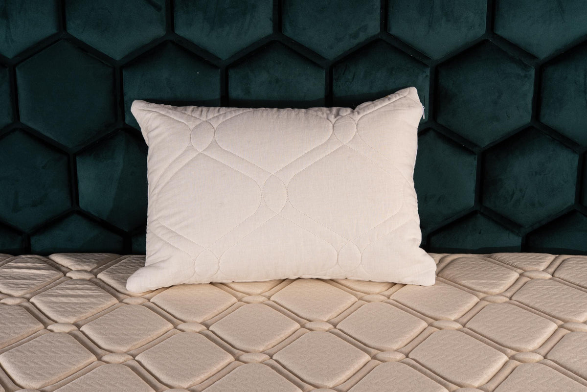 Kapok, linen and wool super pillow