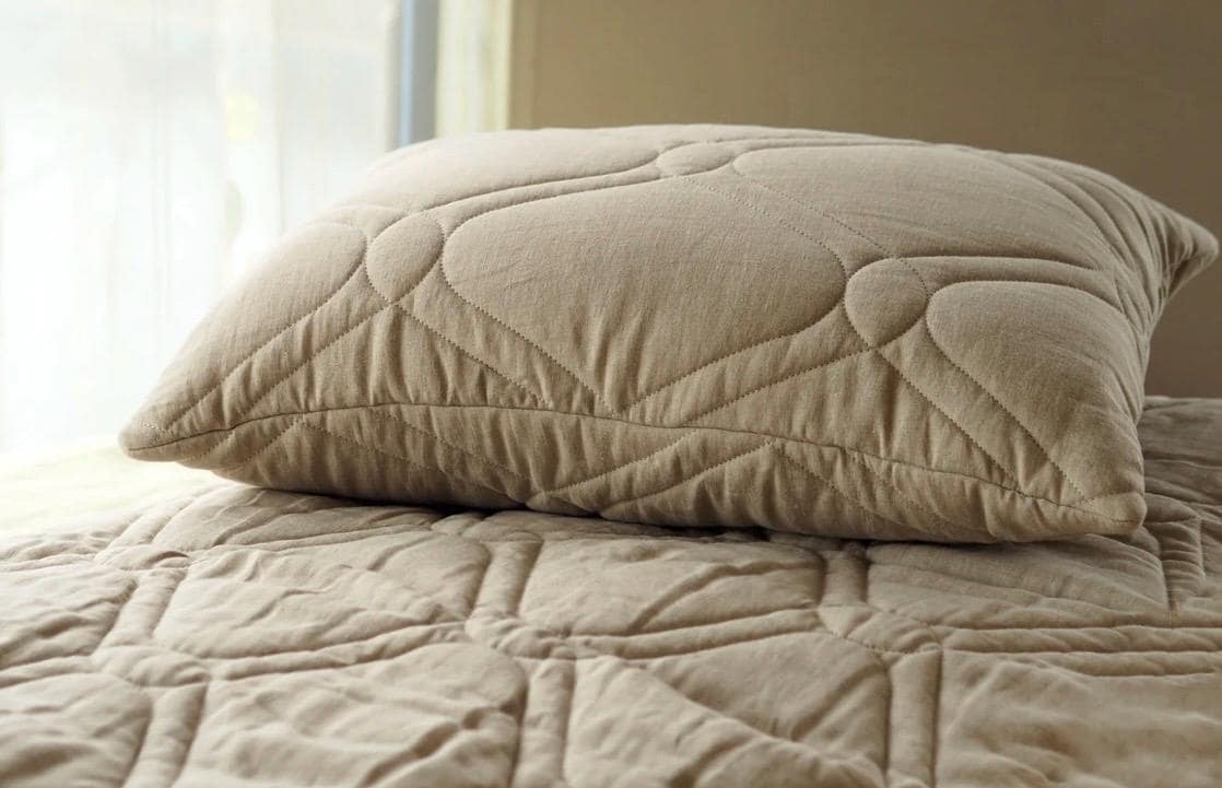 Kapok, linen and wool super pillow